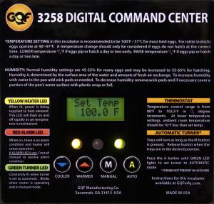 gqf 3258 digital command center